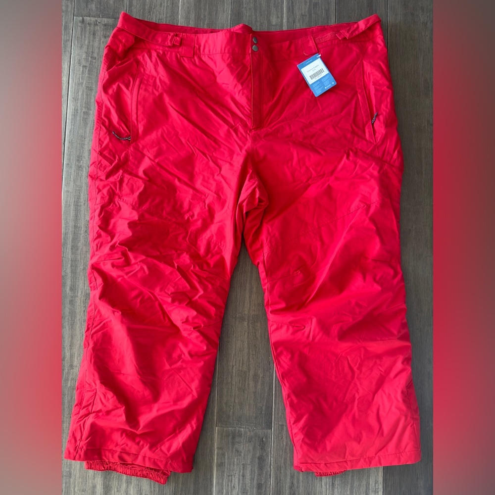 NWT Men’s Columbia Bugaboo Omni-Heat size 5X ~red~ Rare Size